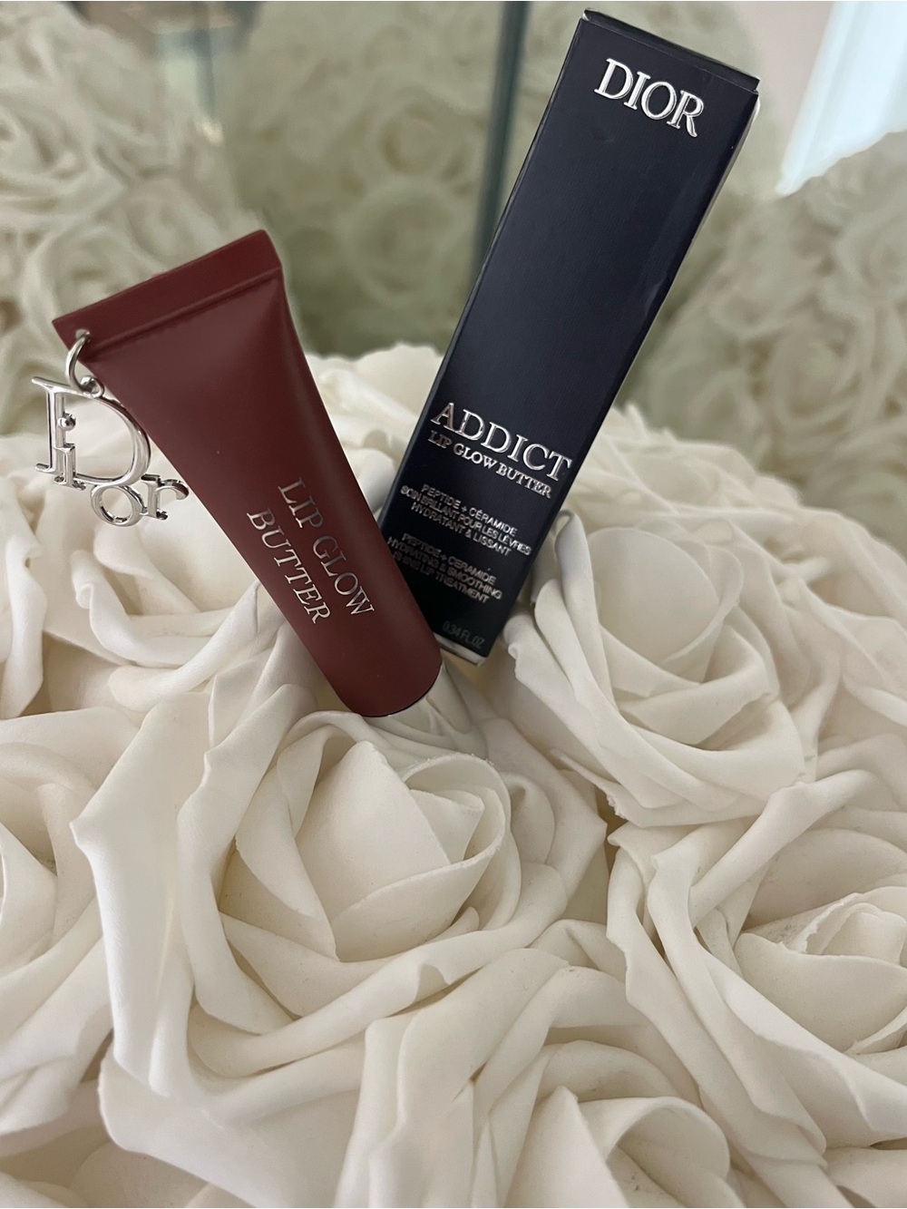 Dior Addict Lip Glow Butter #104 black cherry new in box - Picture 3 of 12